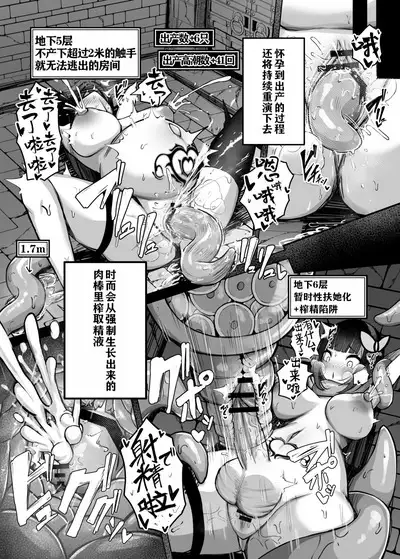 Moto Daiken Master no Boukensha-chan ga Shokushu no Hisomu Dungeon ni Chousen Suru Hanashi + Omake Illust