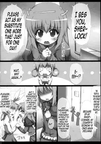 (COMIC1☆5) [GREAT Acta (tokyo)] Sherlock-chan o Peropero suru Bon (Tantei Opera Milky Holmes) [English] =LWB=
