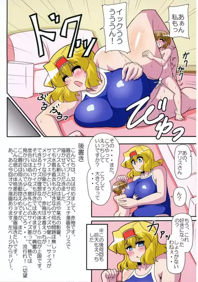 [Mousouzoku no Soukutsu (Akasode)] Alice Hitori o Taishou to Suru. Turn Shuuryouji made, Sore wa +3m/+3m no Shuusei o Ukeru. (Touhou Project) [Digital]