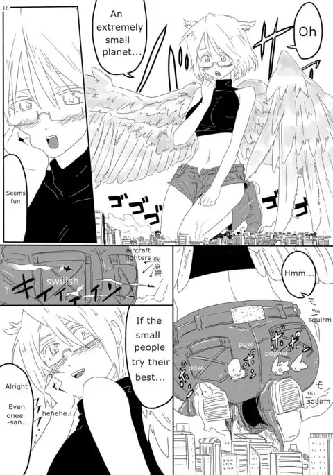 Kyo Onna Janee Kyodai Musume da! | Not Big Girl, It's Giantess! {ydnkm}