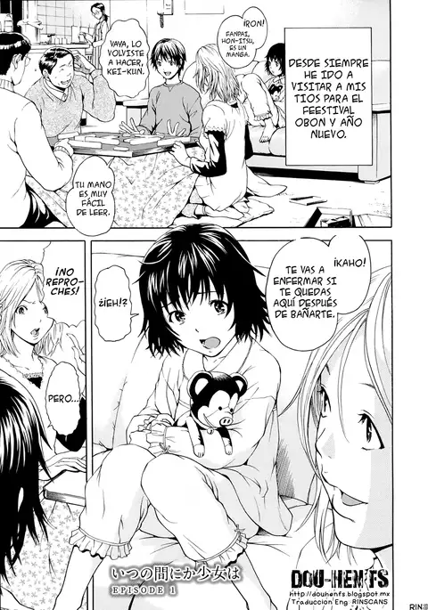 Itsu no Manika Shoujo wa | La chica de la que no estaba consciente Ch. 1-4