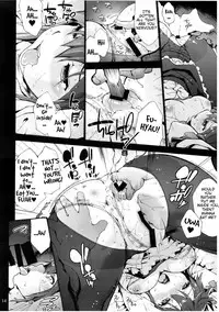 (C90) [Onsoku Ubaguruma (Uba Yoshiyuki)] Falling Iku-san vs. Himo (Touhou Project) [English] [Samachan]