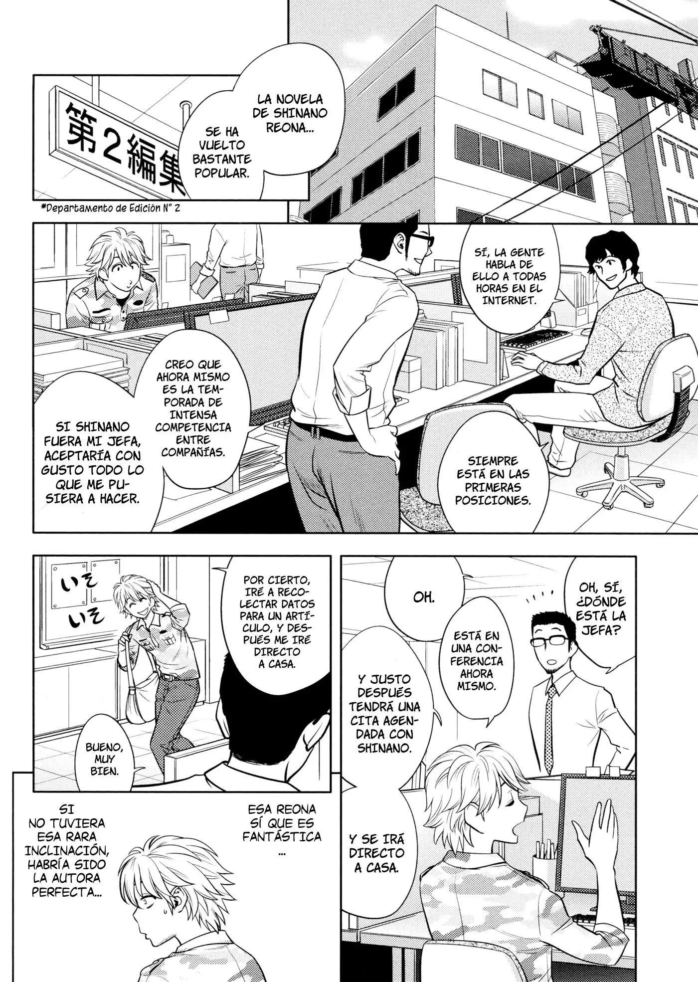 Bijin Henshuu-chou no Himitsu | El Secreto de la Hermosa Editora en Jefe Cap. 1-7