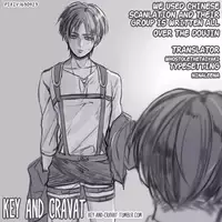 (FALL OF WALL2) [Hinshi (Tsuukounin A)] Okaeri kudasai mase Goshujin-sama! | Welcome Back, Master!! (Shingeki no Kyojin) [English] [KEY AND CRAVAT]