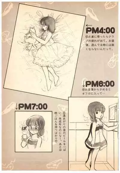 Manga Burikko 1984-05 extra number Peppermint★Gallery