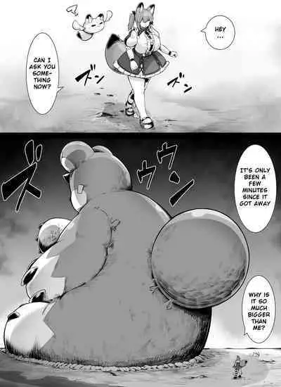 Bakunyuu Kitsune Mimi Mahou Shoujo wa Kyodaika shika Dekimasen! | Big breasted fox eared magical girl can only be huge!