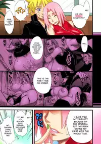 (HaruCC18) [Karakishi Youhei-dan Shinga (Sahara Wataru)] Koi no Bakadikara (Naruto) [English] [Colorized] [Incomplete]