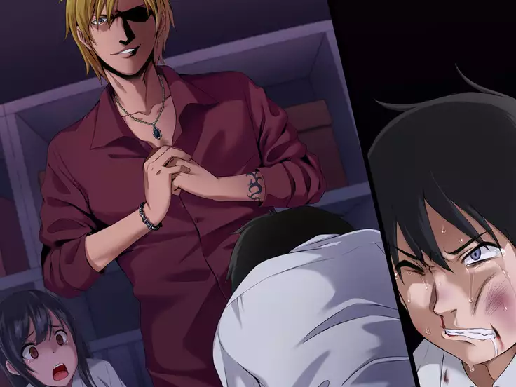 Kyousei Netorare Seitokaichou ~Chinpira no Nikubou o Musaboru Boku no Kanojo~