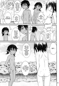 [Nihon Dandy (Matsuno Susumu)] Supponpon de Umi Asobi! | Playing At The Beach Stark Naked! [English] [Saha] [Digital]