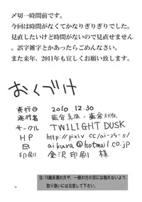 [TWILIGHT DUSK (Aikura Shuuya)] Reverse Bun Bun. Newspaper (Touhou Project) [English]