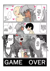 [Hroz] Game Over -Kasshoku Jinrou (Komochi) Hen- | Game Over -Brown Mama Wolf Edition- [English] {Erelzen}