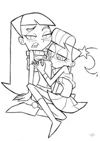 [UNION OF THE SNAKE (Shinda Mane)] Psychosomatic Counterfeit Ex: Trixie & Veronica (The Fairly Oddparents)