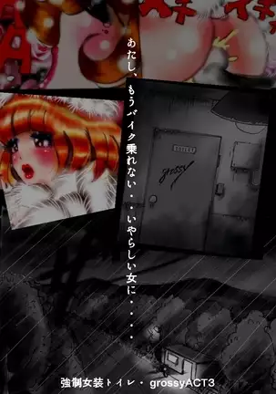 Forced Crossdress Toilet:grossy