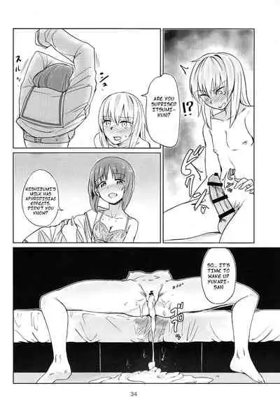 (C90) [Yakitate Jamaica (Aomushi)] Itsumi-kun to Akiyama-san | Itsumi-kun and Akiyama-san (Girls und Panzer) [English] [Futackerman]