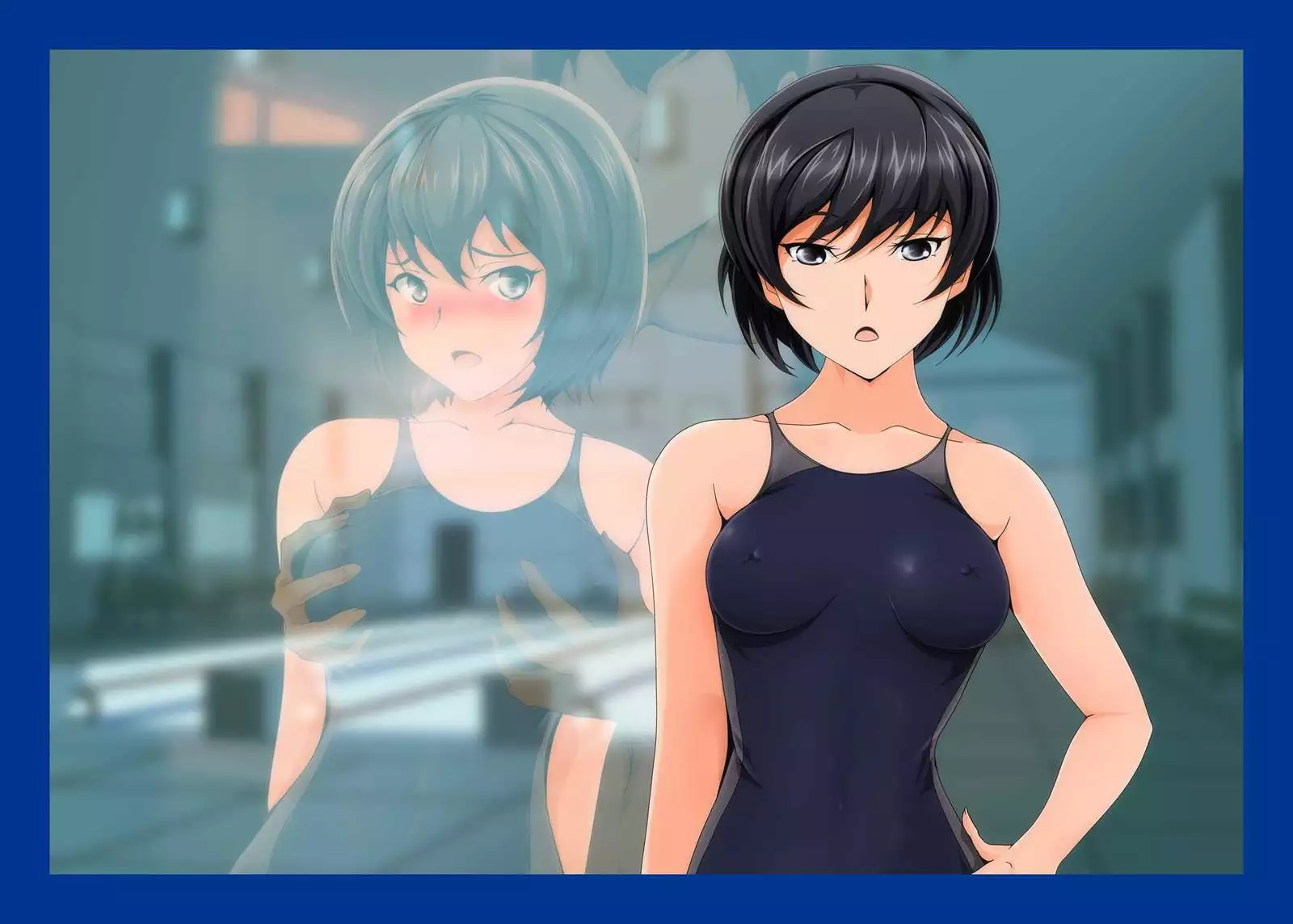 Namahame Suiei Buin Senyou Nikudorei Hibiki Senpai Hen