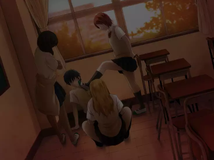 Kyousei Netorare Seitokaichou ~Chinpira no Nikubou o Musaboru Boku no Kanojo~