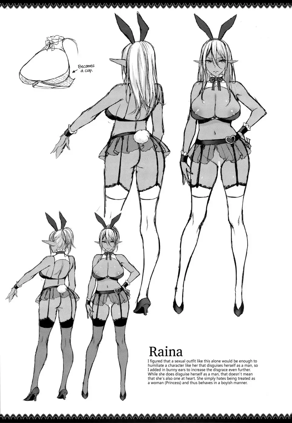 Elf no Hime wa Kairaku ni Naku