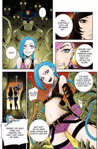 (FF23) [Turtle.Fish.Paint (Hirame Sensei)] JINX Come On! Shoot Faster (League of Legends) [English] [HerpaDerpMan] [Colorized]