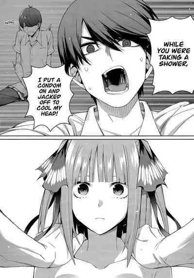 (FF35) [Bad Mushrooms (Chicke III, 4why)] Nibun no Yuudou | Half Seduction (Gotoubun no Hanayome) [English] [head empty]