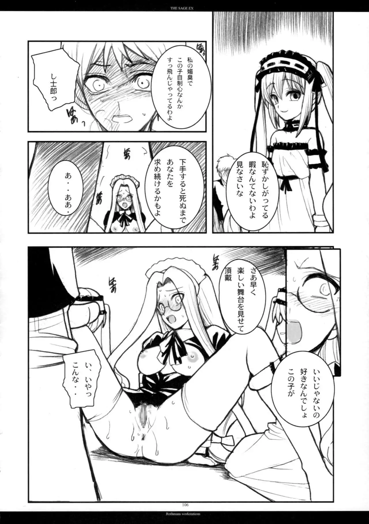 The SAGE ex Yoru Nuki Rider-san