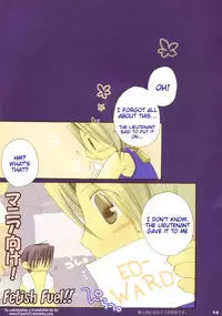 (C68) [Romantic Ren-Ai Mode (Fujinari Ayako)] eclair (Fullmetal Alchemist) [English] [Tigoris Translates]