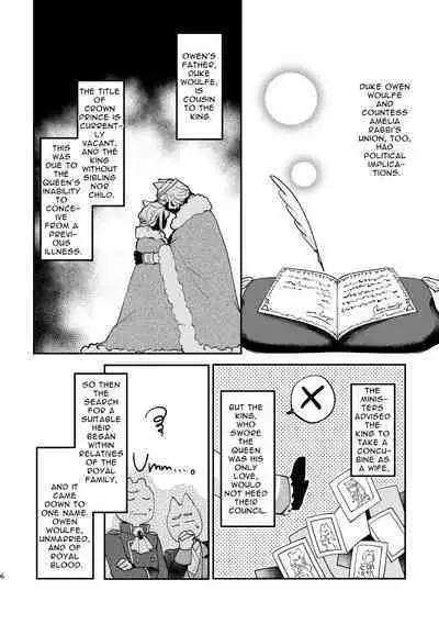 [Uwoichiba (Sabakan)] Usagi Reijou to Ookami Reisoku (Zenpen) | Omega Rabbit and Alpha Wolf (First Part) [English] [Bean Works] [Digital]