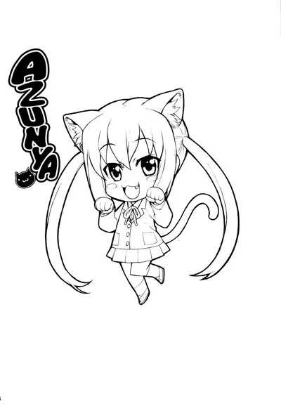 [Mix Fry (Takurou)] Azunya (K-ON!) [English] [head empty] [Digital]