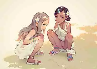 [MonsieuR (MUK)] Otoko de asobu mesugaki-chan tachi illustration set 2020-2023 [Textless]