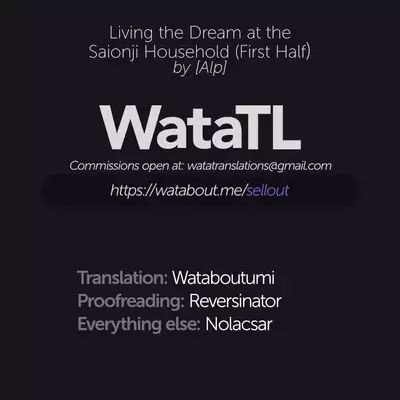 [Alp] Saionjike no Kareinaru Seikatsu (Zenpen) | Living the Dream at the Saionji Household (First Half) (Melty Limit) [English] [WataTL] [Digital]
