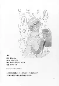 (C77) [Uminari (Narumi)] Tadashii Nezumitori no Tsukaikata. (Touhou Project)