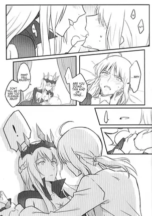 Fate Fanbook #1 Artoria x Morgan