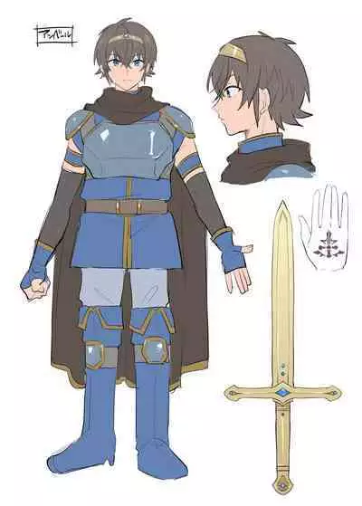 [TSF no F (Hiiragi Popura, Yotsuba Chika)] Yuusha aku ni ochiru ~ Ryu hime Meifa no kakusei ~