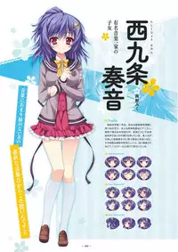 Shukufuku no Kane no Oto wa, Sakura-iro no Kaze to Tomo ni Visual Fanbook