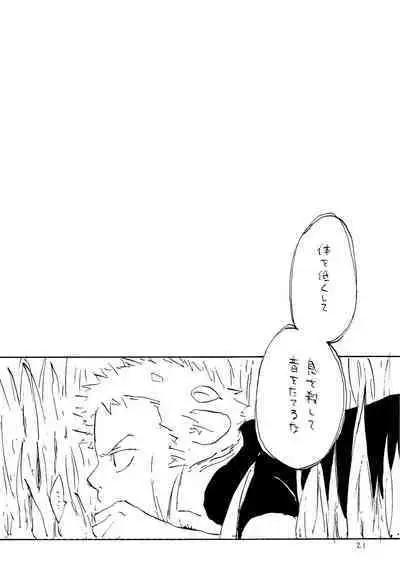 海の虹が沈む森