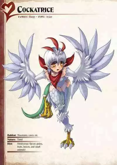 [Kurobinega (Kenkou Cross)] Mamono Musume Zukan I -Monster Girl Encyclopedia- Vol. 1 [English]