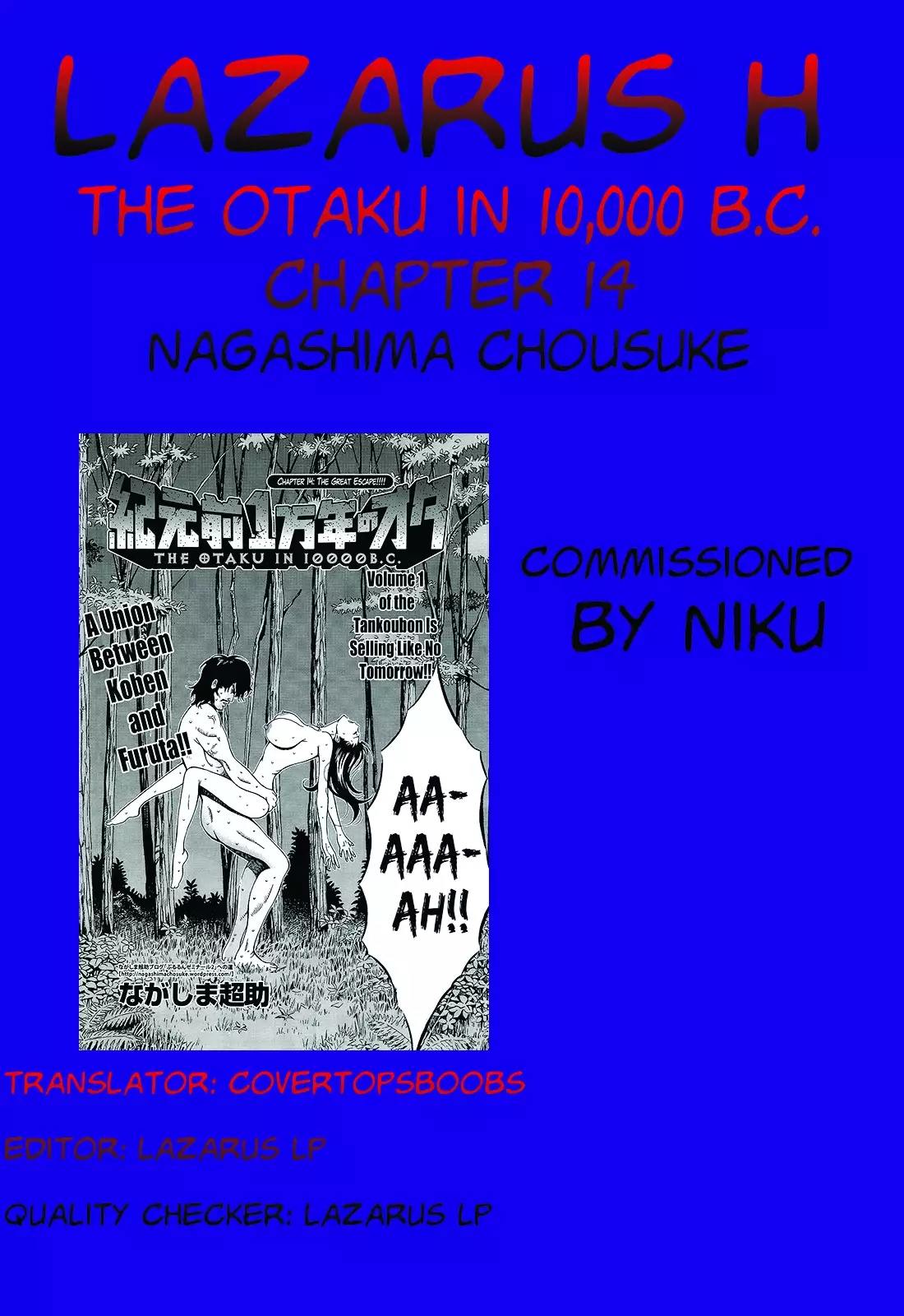 Kigenzen 10000 Nen no Ota | The Otaku in 10,000 B.C. Ch. 1-24