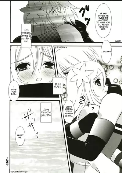 (C74) [PISCES (Hidaka Ryou, Hinase Kazusa)] Kimi ha kimi dayo (Tales of Symphonia) [English]