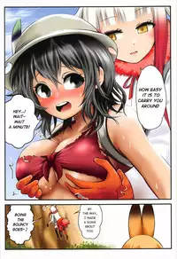 (C92) [Dam Koubou (Kuroadam)] Moshi, Kaban-chan Ga Kyonyuu Dattara | What if, Kaban-chan Had a Huge Rack (Kemono Friends) [English] {atomicpuppy}