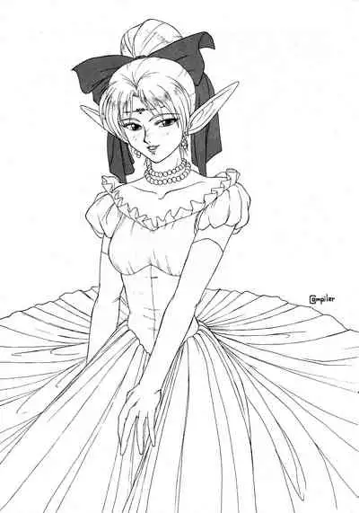 (C40) [Night Stalkers (Shamp Samurai)] Deed ga Nobanashi (Record of Lodoss War)