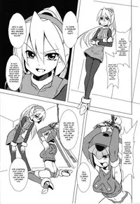 (C77) [Area-S (Dra)] Haraguro-sama wa Wadatsumi ga Okirai | Miss Meanie Hates the Sea God (Megaman Zero) [English] [desudesu]