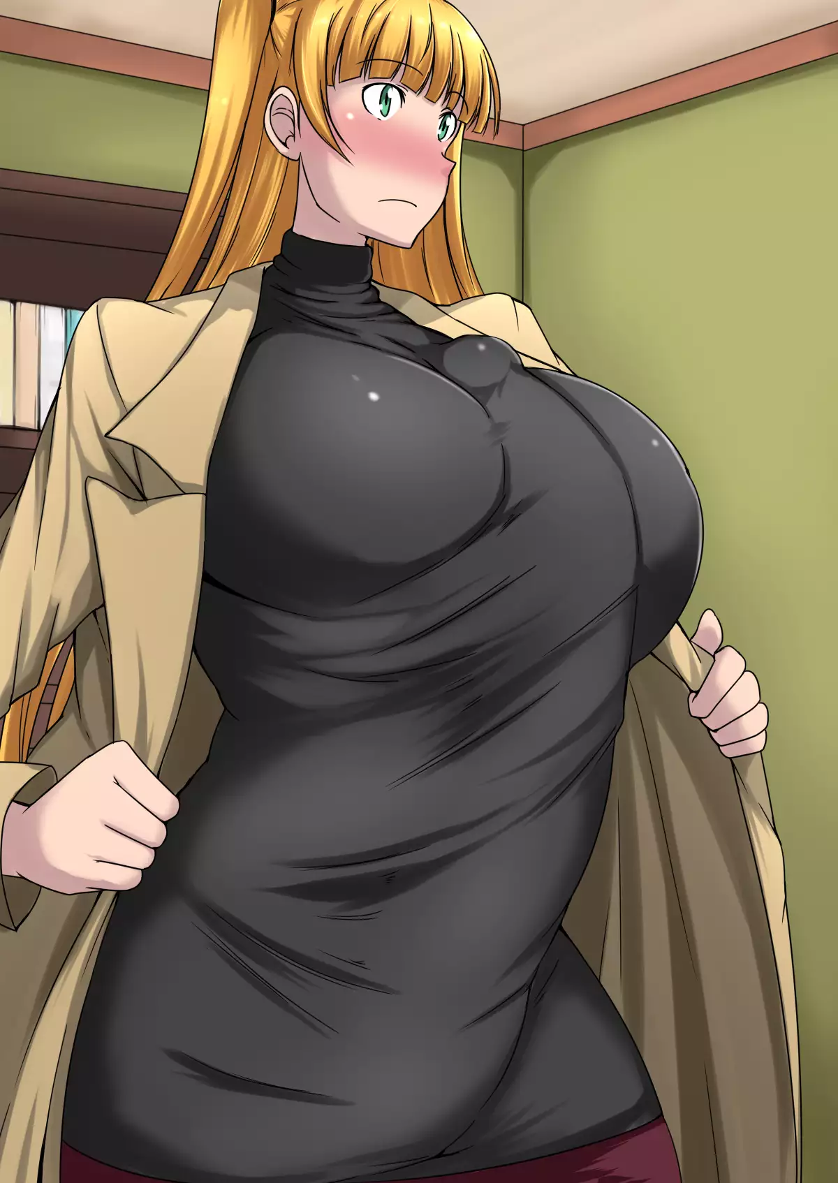 Choushin Kyokon no Futanari Musume ga Konomae Deatta Onnanoko to Deeto Suru Hanashi