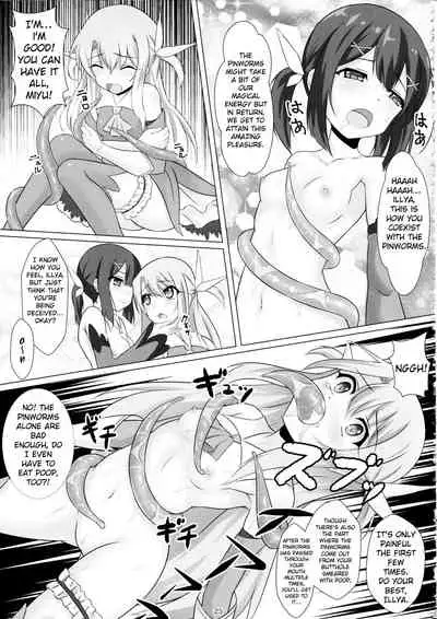 (COMIC1☆12) [Hazuki Tsuitachi (Kishimen)] Mahou Shoujo wa Gyouchuu ga Osuki (Fate/kaleid liner Prisma Illya) [English]