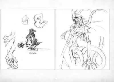 ALICESOFT ORION SCRIBBLES with CROQUIS ULTIMATE EDITION VOL.3 織音計画特別版 ラフ画集