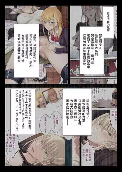 [Ijimaya (Ijima Yuu)] Kinpatsu Bakunyuu no Russia Hitoduma Gakuenchou Koudou Maria ga Ochirumade [Chinese] [不咕鸟&紫苑联合汉化]