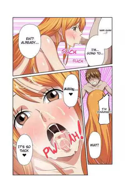 [Q Doujin] Dorobouneko no Douzou no Mae de | In Front of the Cat Burglar Statue (One Piece) [English]