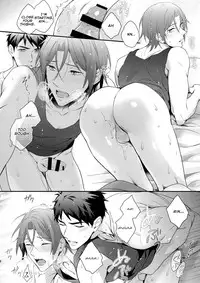 (C90) [PureSlider. (Matsuo)] Matsuoka Rin no Hajimete Zenbu. | Rin Matsuoka's First Everything (Free!) [English] [Nemu]
