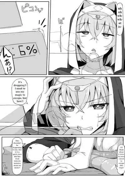 [Ichijikushirabe Shiki (Shirabe Shiki)] Teikyuu Zako Inma no Shokushu ga Fukai nanode Kankaku Shadan Mahou o Tenkai Shimashita wa!! | I deployed sensory deprivation magic against a tentacle incubus monster because it felt gross. [English]