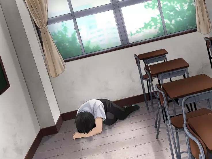 Kyousei Netorare Seitokaichou ~Chinpira no Nikubou o Musaboru Boku no Kanojo~