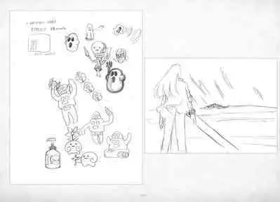 ALICESOFT ORION SCRIBBLES with CROQUIS ULTIMATE EDITION VOL.3 織音計画特別版 ラフ画集