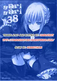 (C81) [Alemateorema (Kobayashi Youkoh)] GARIGARI 38 (Fate/stay night) [English] [darknight]
